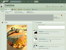 Tablet Screenshot of fwankyhouse.deviantart.com
