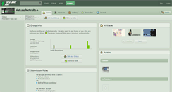 Desktop Screenshot of natureportraits.deviantart.com
