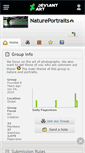 Mobile Screenshot of natureportraits.deviantart.com
