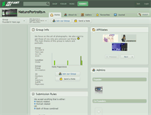 Tablet Screenshot of natureportraits.deviantart.com