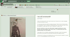 Desktop Screenshot of kyuuketsukineko.deviantart.com
