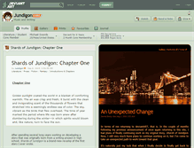 Tablet Screenshot of jundigon.deviantart.com