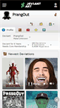 Mobile Screenshot of prangout.deviantart.com