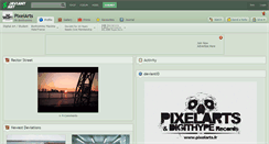 Desktop Screenshot of pixelarts.deviantart.com