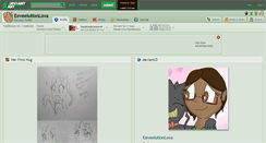 Desktop Screenshot of eeveelutionlova.deviantart.com