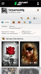 Mobile Screenshot of hejsameddig.deviantart.com