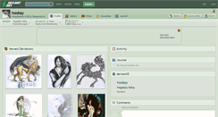 Desktop Screenshot of hookay.deviantart.com