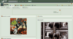 Desktop Screenshot of karelias.deviantart.com