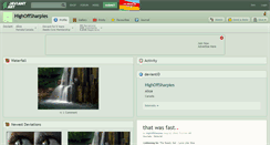 Desktop Screenshot of highoffsharpies.deviantart.com