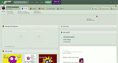 Desktop Screenshot of minimooseplz.deviantart.com