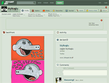 Tablet Screenshot of biyikoglu.deviantart.com