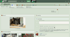Desktop Screenshot of buttermilch.deviantart.com