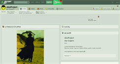 Desktop Screenshot of alexproject.deviantart.com