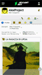 Mobile Screenshot of alexproject.deviantart.com