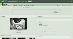 Desktop Screenshot of mltz.deviantart.com