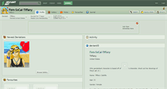 Desktop Screenshot of fem-socal-tiffany.deviantart.com