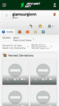 Mobile Screenshot of glamourglenn.deviantart.com