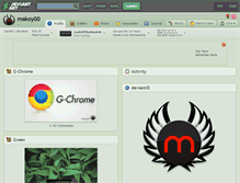Tablet Screenshot of makoy00.deviantart.com