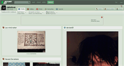 Desktop Screenshot of cainslove.deviantart.com