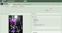 Desktop Screenshot of macbaeth.deviantart.com