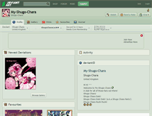 Tablet Screenshot of my-shugo-chara.deviantart.com