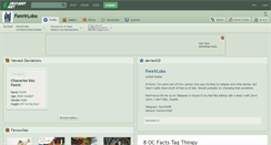 Desktop Screenshot of fenrirlobo.deviantart.com