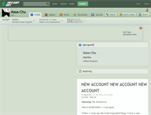 Tablet Screenshot of masa-chu.deviantart.com