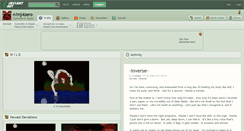 Desktop Screenshot of n1nj4zero.deviantart.com
