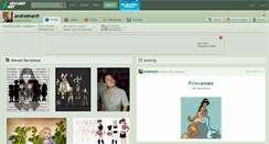Desktop Screenshot of andreshanti.deviantart.com