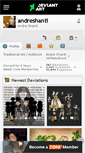 Mobile Screenshot of andreshanti.deviantart.com