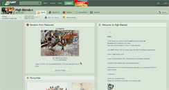 Desktop Screenshot of high-blends.deviantart.com