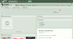 Desktop Screenshot of d-motors.deviantart.com