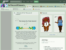 Tablet Screenshot of fortheloveoffutanari.deviantart.com
