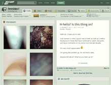 Tablet Screenshot of limnides.deviantart.com