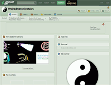 Tablet Screenshot of mrdeadmantellnotales.deviantart.com