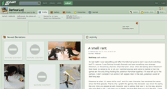 Desktop Screenshot of darkca-lssj.deviantart.com