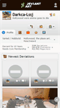 Mobile Screenshot of darkca-lssj.deviantart.com