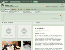 Tablet Screenshot of darkca-lssj.deviantart.com