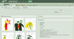 Desktop Screenshot of ghjklbnm.deviantart.com