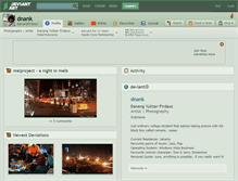 Tablet Screenshot of dnank.deviantart.com