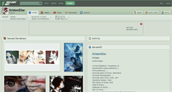 Desktop Screenshot of kristenelise.deviantart.com