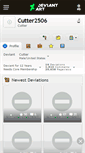 Mobile Screenshot of cutter2506.deviantart.com