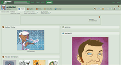 Desktop Screenshot of antiismist.deviantart.com