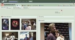 Desktop Screenshot of kyraanimeluver12.deviantart.com