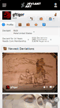 Mobile Screenshot of gftiger.deviantart.com