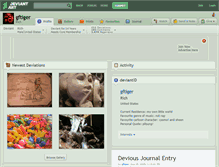 Tablet Screenshot of gftiger.deviantart.com