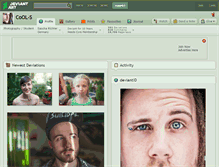 Tablet Screenshot of cool-s.deviantart.com