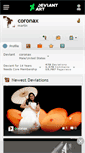Mobile Screenshot of coronax.deviantart.com
