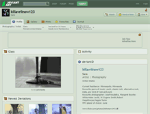 Tablet Screenshot of killavrilnow123.deviantart.com