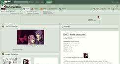 Desktop Screenshot of darkangel2008.deviantart.com